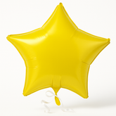 Shining Yellow Star Foil Balloon - 18 Inch